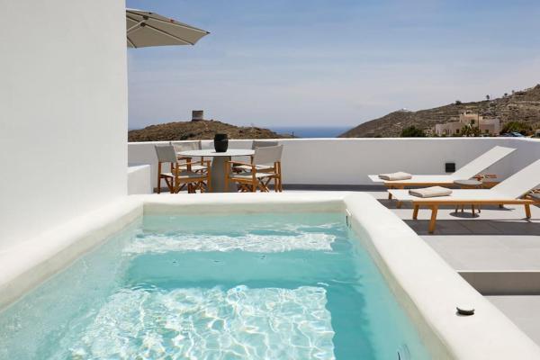 A la foto es mostra l'objecte Lerion Luxury Villas situat a la ciutat de Vlychada Beach.