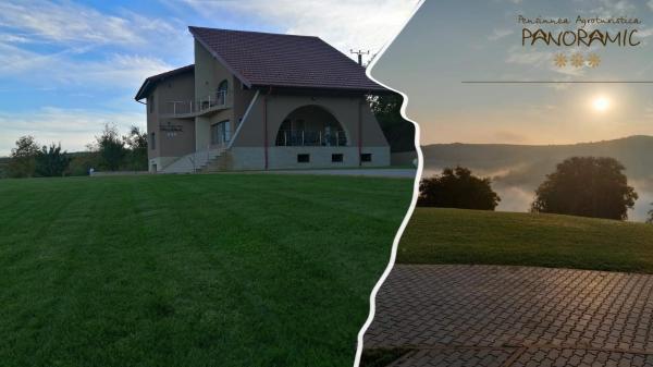 Na zdjęciu widoczny jest obiekt Pensiunea Agroturistica Panoramic położony w mieście Căianu.