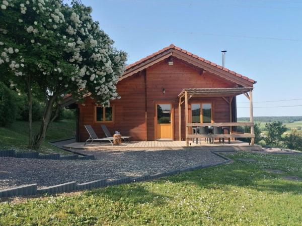 Na foto é possível ver o objeto Chalet cosy avec jardin, parking et recharge VE aux portes des Vosges - FR-1-584-16 localizado na cidade de Barbas.