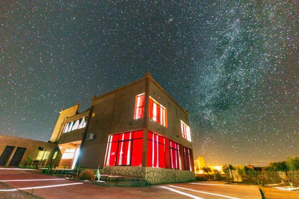 Na zdjęciu widoczny jest obiekt Palais Ksar Lamane położony w mieście Tabourahte.