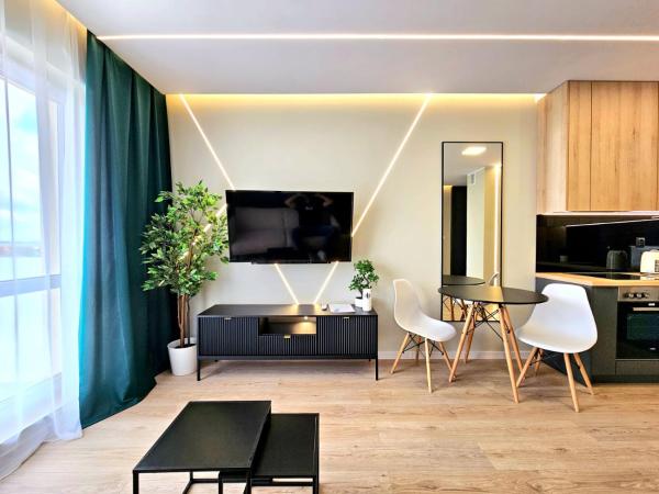 Na fotografii je vidět objekt Nowy Apartament 53 z klimatyzacją nacházející se ve městě Iława.