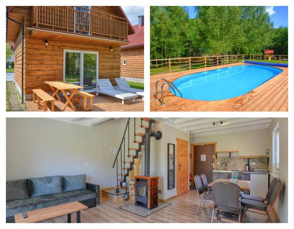 A la foto es mostra l'objecte Domki Spa Resort Bukowiec situat a la ciutat de Bukowiec.