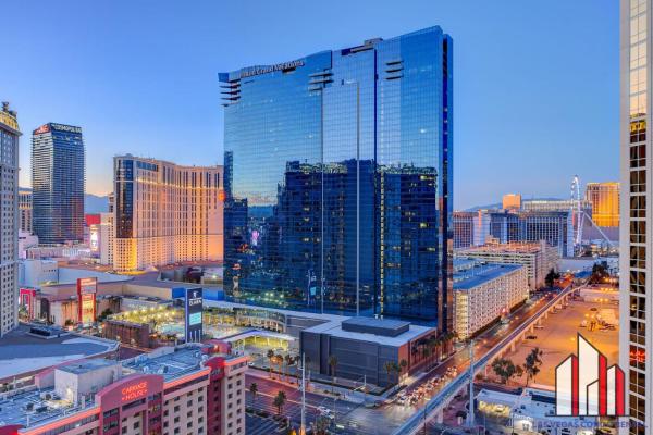 Na fotografii je vidět objekt MGM Signature-32-715 F1 Track & Strip View Balcony nacházející se ve městě Las Vegas.
