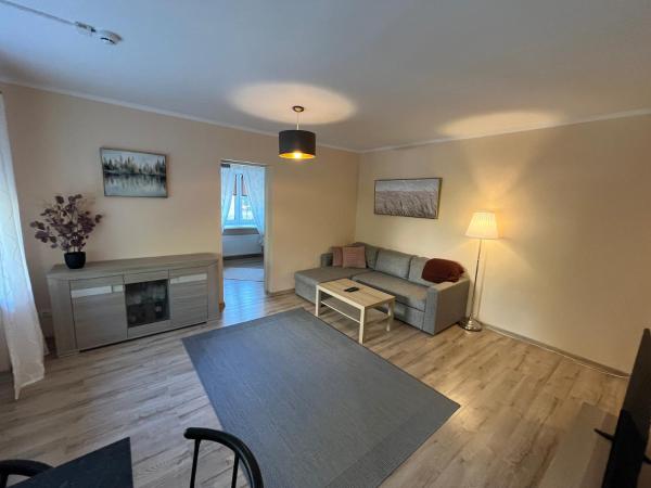 A la foto es mostra l'objecte Lovely and cozy apartment in central Tartu situat a la ciutat de Tartu.
