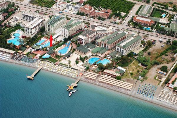 En la foto se muestra el objeto Lims Bona Dea Beach Hotel ubicado en la ciudad de Dedeköy.
