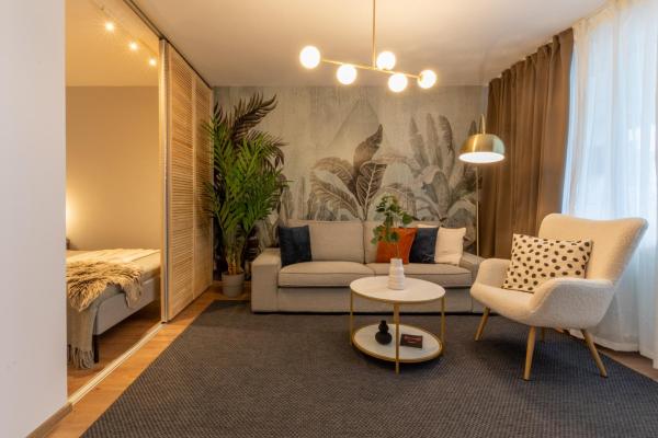 A la foto es mostra l'objecte Urban Haven: 2BR Apartment in Bucharest Center situat a la ciutat de Bucarest.