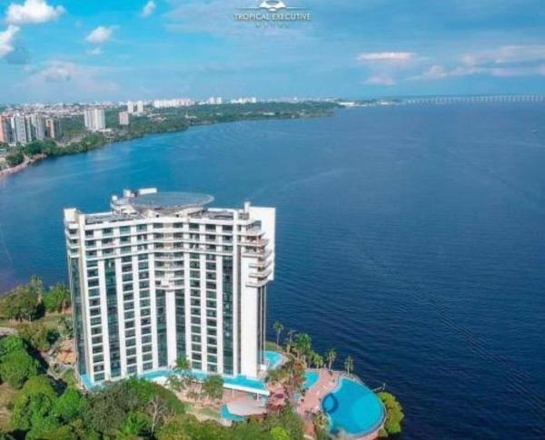 A la foto es mostra l'objecte Flat Hotel Tropical Executive Praia Ponta Negra situat a la ciutat de Manaus.