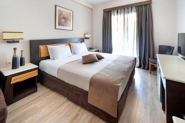 Nella foto è visibile l'oggetto Byzantio Hotel situato nella città di Péfka.