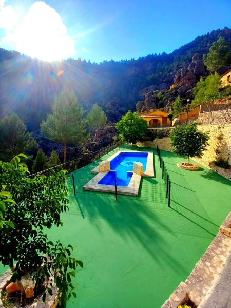 A la foto es mostra l'objecte Casas Rurales Venta Ticiano situat a la ciutat de Miller.