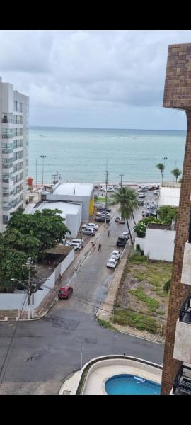 På billedet ses objektet Apartamento na praia de ponta verde com piscina e área de lazer beliggende i byen Maceió.