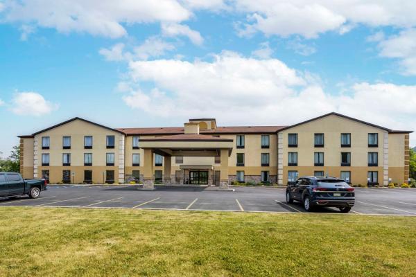 A la foto es mostra l'objecte Comfort Inn situat a la ciutat de Huntingdon.