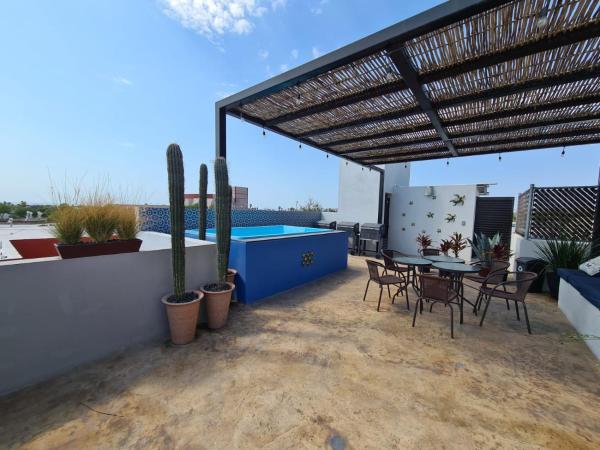 A la foto es mostra l'objecte TERRARIA APARTMENT NO 6 , NEW AND GREAT LOCATiON situat a la ciutat de La Paz.