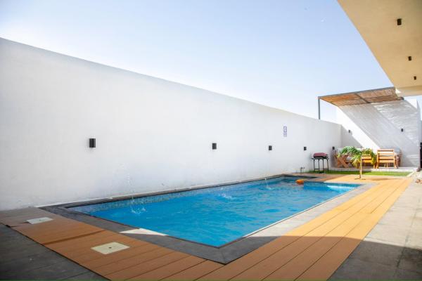 Na foto é possível ver o objeto شاليهات المرفأ Almarfa Resort localizado na cidade de Jeddah.