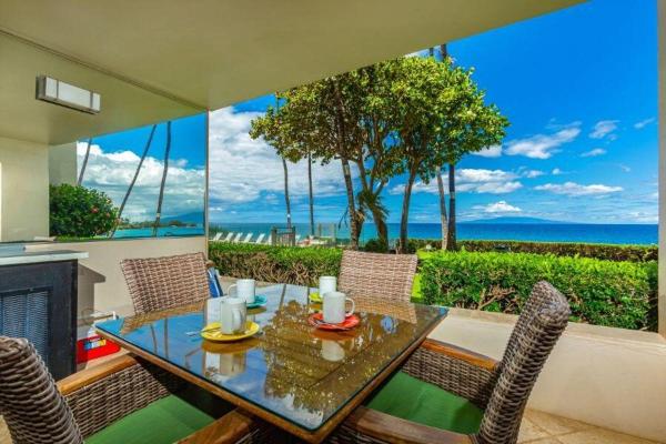 På billedet ses objektet ROYAL MAUIAN, #114 condo beliggende i byen Kihei.