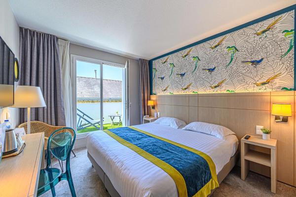 På billedet ses objektet Best Western Plus Hôtel Vannes Centre Ville beliggende i byen Vannes.