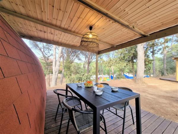 Nella foto è visibile l'oggetto Bungalow Nomad Paraiso situato nella città di L'Escala.
