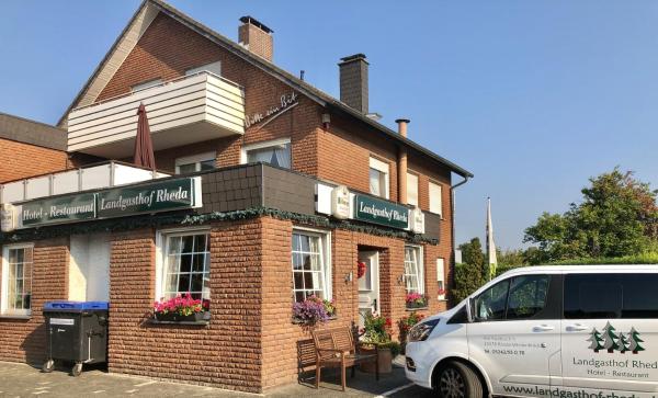 A la foto es mostra l'objecte Landgasthof Rheda Hotel - Restaurant situat a la ciutat de Clarholz.