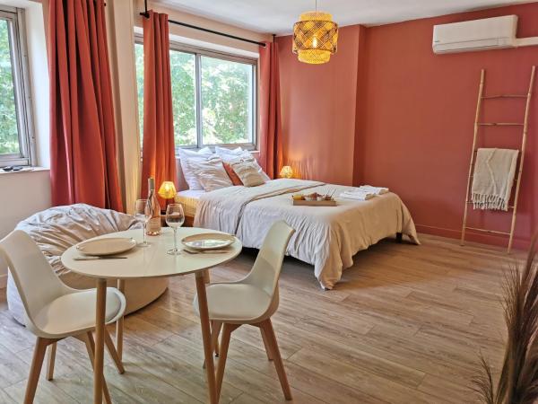 The photo shows the Studio confort - clim - ascenseur located in the city of Cavaillon.