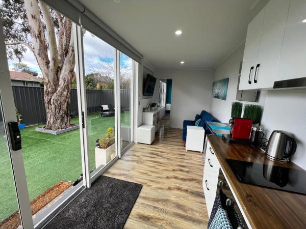 Фотография 7: Tiny House in Belconnen 1BR Self Contained Complete Home Filtration as seen on The Block Phillip Island Wine