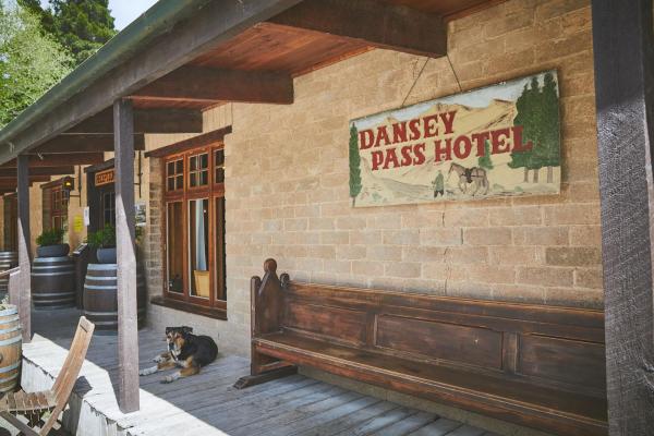 照片显示了位于Ranfurly市的The Danseys Pass Hotel物件。