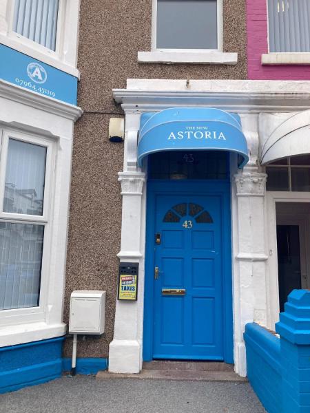 På billedet ses objektet The New Astoria Hotel beliggende i byen Blackpool.