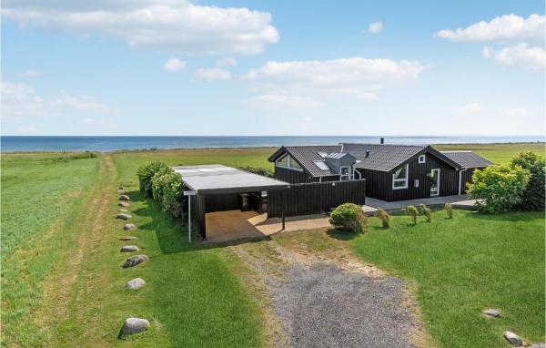 A la foto es mostra l'objecte Nice Home In Sæby With Wifi situat a la ciutat de Sæby.