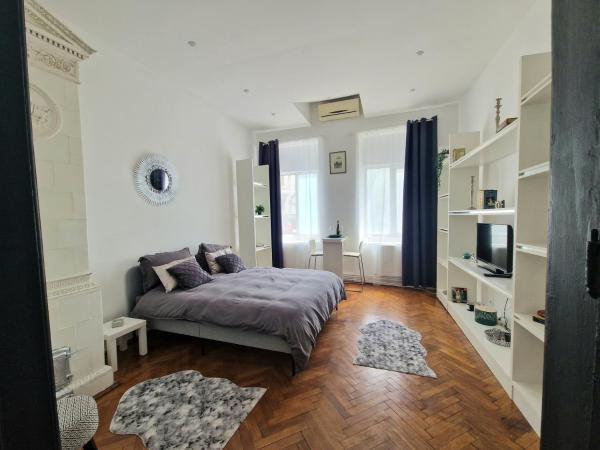A la foto es mostra l'objecte Boheme Cismigiu Studio situat a la ciutat de Bucarest.