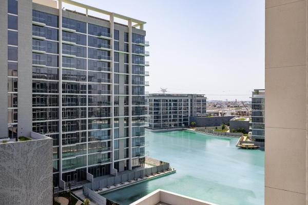 Na fotografii je vidět objekt Fully Furnished I Lagoons View I District One nacházející se ve městě Dubaj.