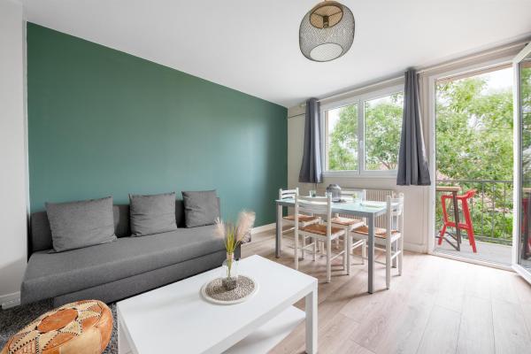 T3 Centre Ville avec parking gratuit avec balcons, Toulouse