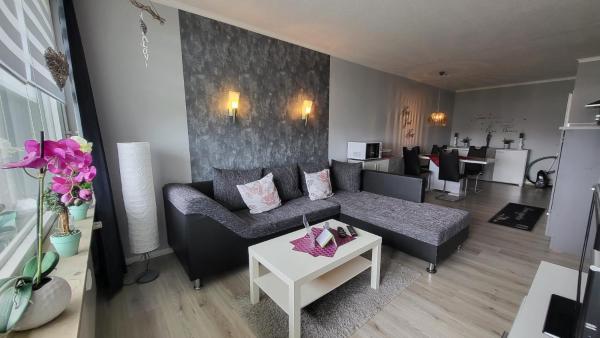 The photo shows the Ferienwohnung Bergwichtel Hahnenklee