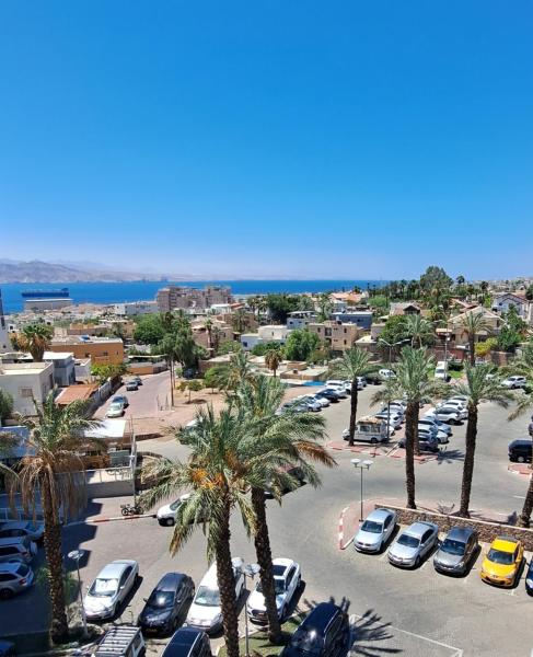 På billedet ses objektet סוויטת הנופש שלי נגיעה מהים beliggende i byen Eilat.