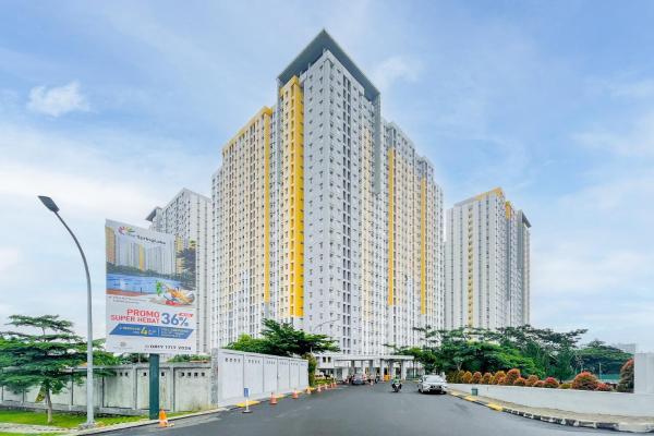 Kuvassa näkyy kohde RedLiving Apartemen Springlake Summarecon - Happy Rooms with Netflix, joka sijaitsee kaupungissa Rawabugel.