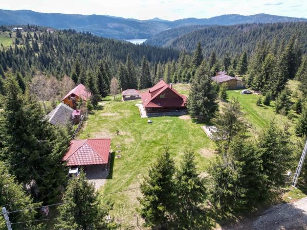 Na fotografii je vidět objekt Cabana Transilvania nacházející se ve městě Beliş.