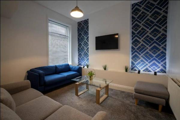 Na fotografii je vidět objekt Abingdon House Workstays UK nacházející se ve městě Middlesbrough.