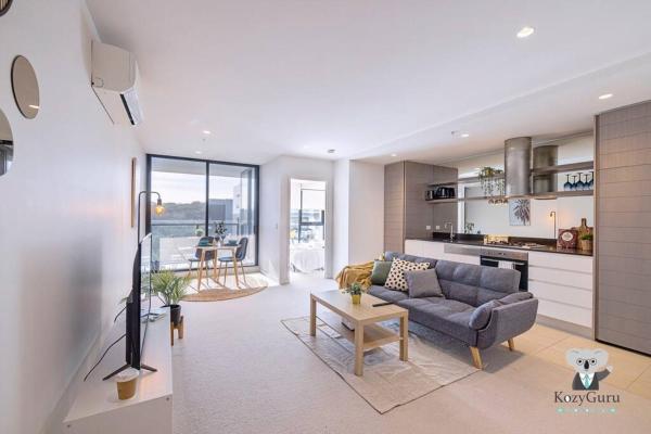 A la foto es mostra l'objecte KozyGuru / Abbotsford / 1Bed Apt / VAB803C situat a la ciutat de Melbourne.