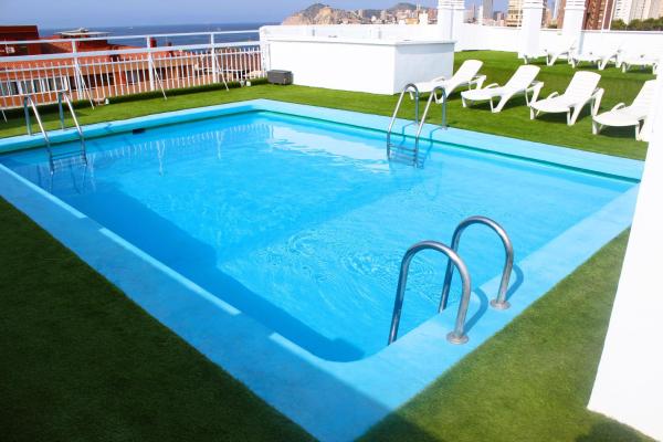 A la foto es mostra l'objecte Fleming Playa Poniente situat a la ciutat de Benidorm.