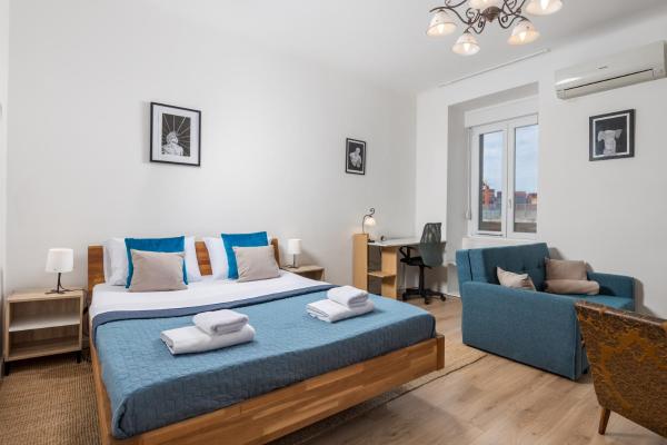 A la foto es mostra l'objecte The Dock Apartment situat a la ciutat de Rijeka.