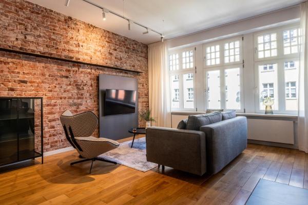A la foto es mostra l'objecte apartamenty-wroc Księcia Witolda by the River situat a la ciutat de Wrocław.