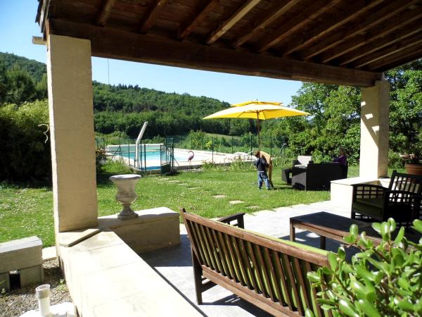 På billedet ses objektet Domaine du Bourdil au pays Cathare beliggende i byen Chalabre.