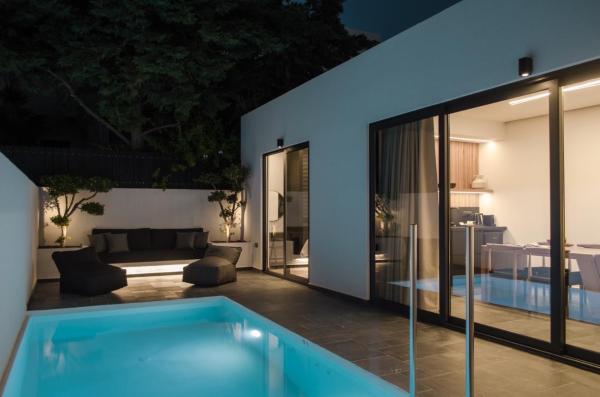 A la foto es mostra l'objecte Hygge Suites situat a la ciutat de Hersonissos.