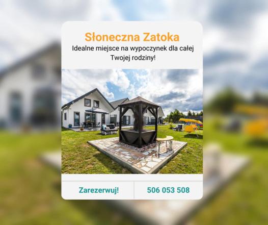 写真にはSławoszynko市にあるSłoneczna Zatokaが写っています。