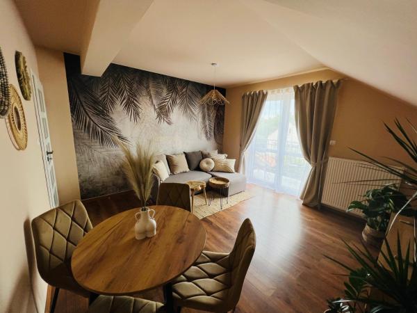 Na zdjęciu widoczny jest obiekt Apartament BohoLook położony w mieście Podrzecze.