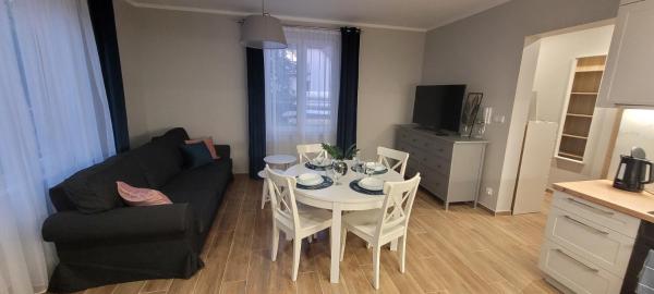 写真にはアウグストゥフ市にあるApartamentyZarzecze9が写っています。
