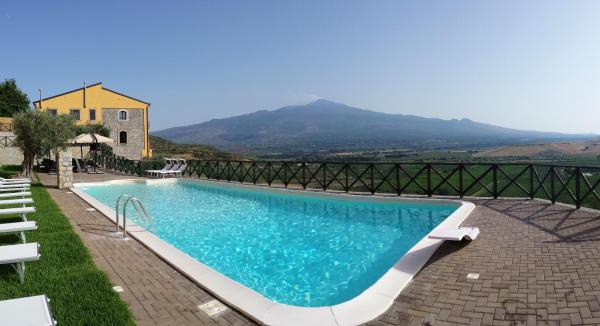 På billedet ses objektet Agriturismo Valle dell'Etna beliggende i byen Malvagna.