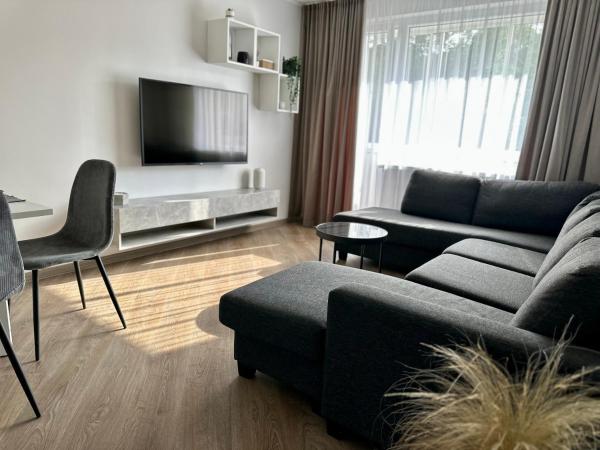 På bilden syns objektet Apartment in Birstonas som ligger i staden Birštonas.