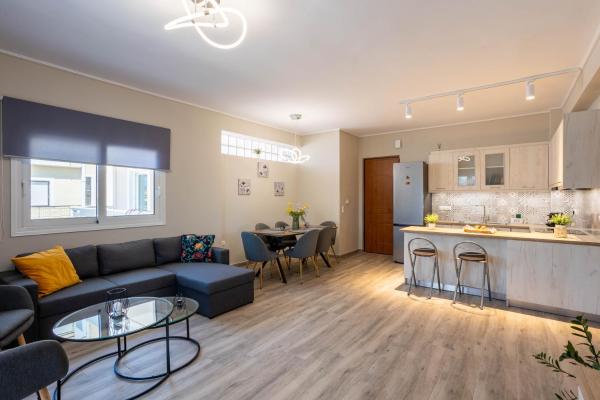 照片显示了位于Messini市的Luxury & Cozy apartment物件。