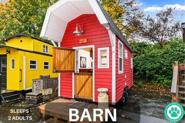 Ettromsleilighet Deluxe med queen-size-seng — 17 m², Variant 1 - Tiny Digs - Hotel of Tiny Houses