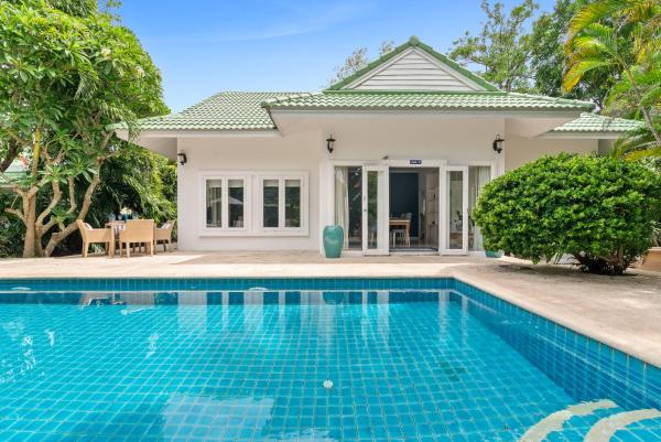 Na fotografii je vidět objekt 2BR Villa Baan Chanchai, seconds to beach nacházející se ve městě Lamai.