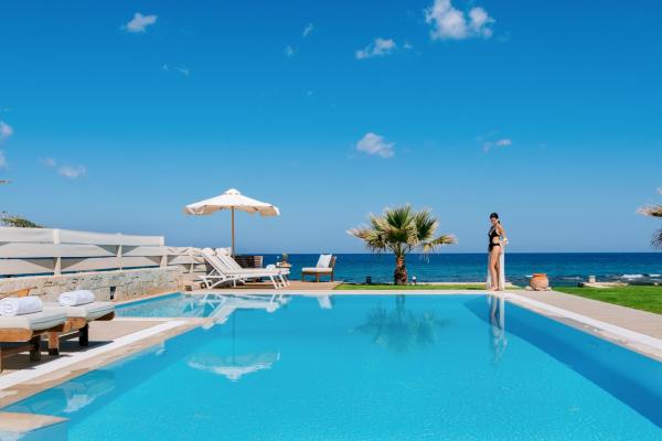 A la foto es mostra l'objecte Hersonissos Beach Villa situat a la ciutat de Hersonissos.