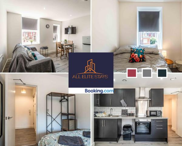 Swan House Apartment 2 - 1 Bed Apartment - Sleeps up to 4 - Free Parking - Liverpool - close to city centre - By ALL ELITE STAYS, Liverpool